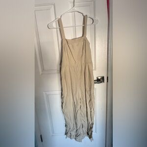 Old Navy Beige Romper Overalls